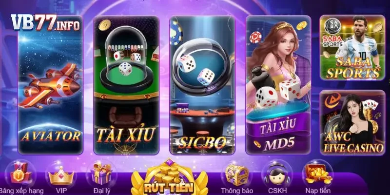 Giới thiệu VB77 - Cổng game giải trí đẳng cấp hàng đầu 2024 8 Giới thiệu VB77